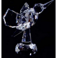 Optic Crystal Bird Figurine